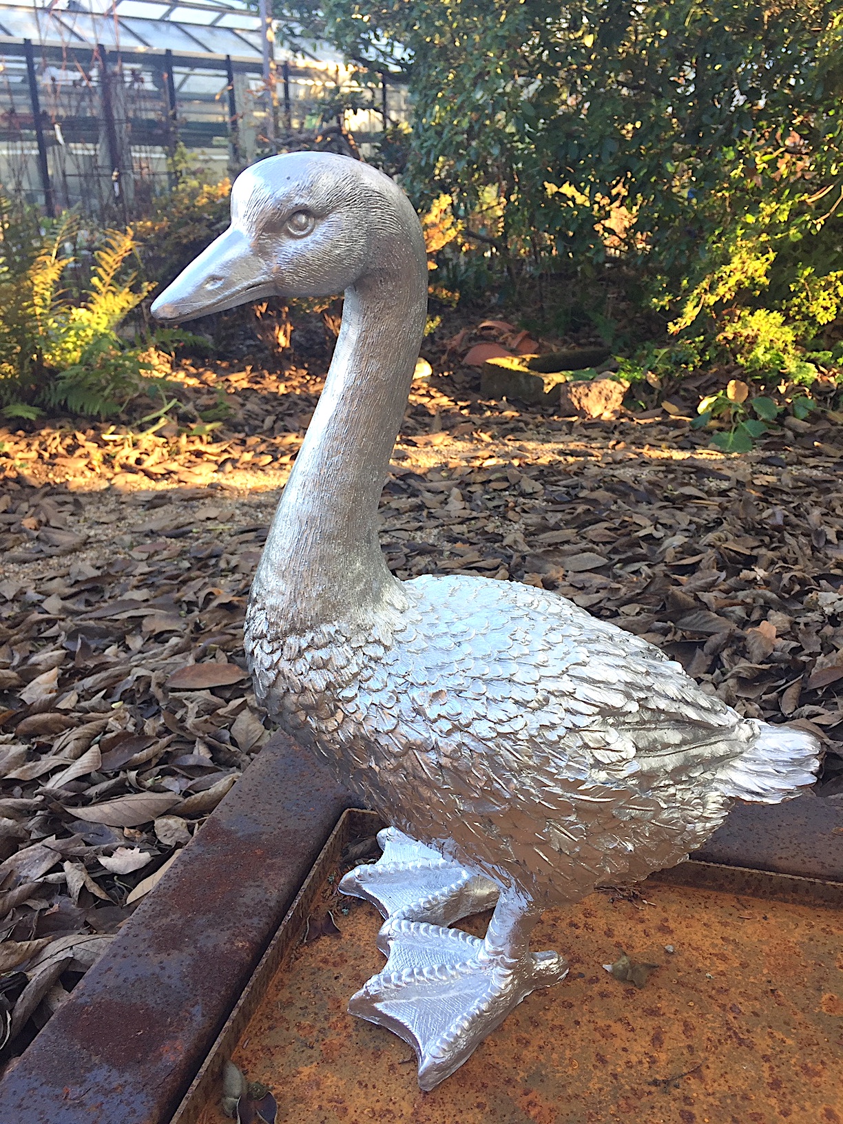 „Gans“ in Silber